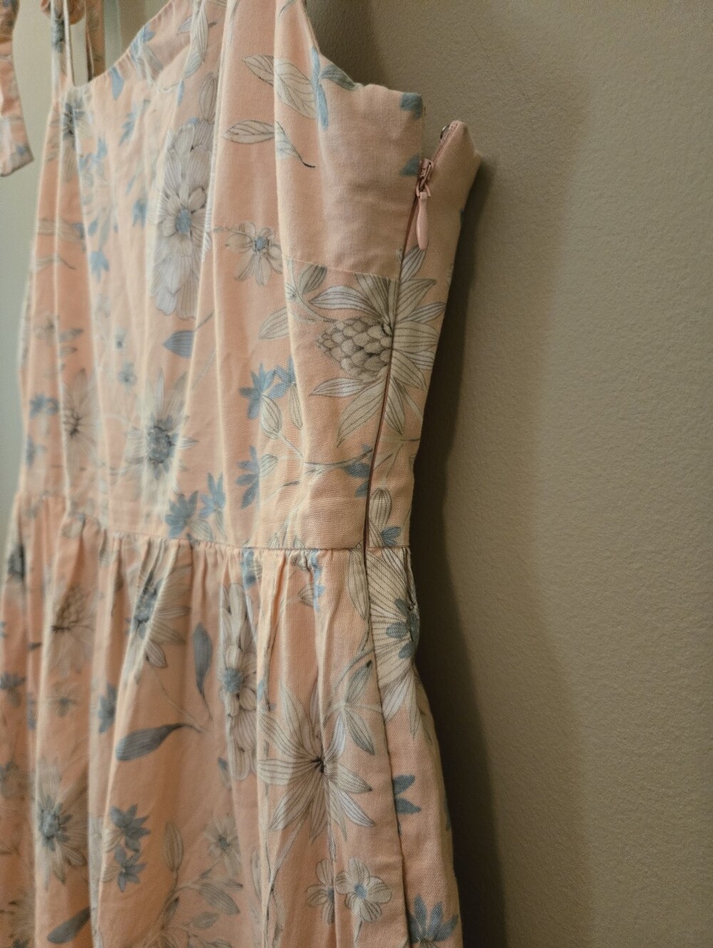 Anthropologie Floral Maxi Dress Size 10 - Picture 6 of 16